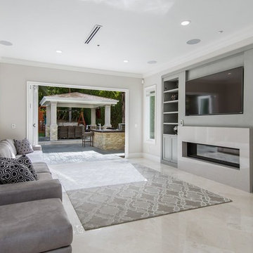 home design in LA living room
