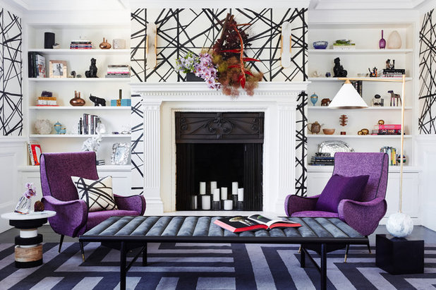 Eclectic Living Room by Noz Design