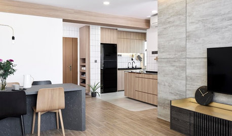 Houzz Tour: A Play of Lines and Curves Defines This New Home