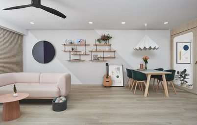 Houzz Tour: Work-From-Home Flat Hits All the Right Notes