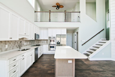 Photo of a coastal kitchen in Other.