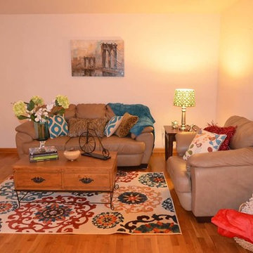 Home Staging-Living Room After