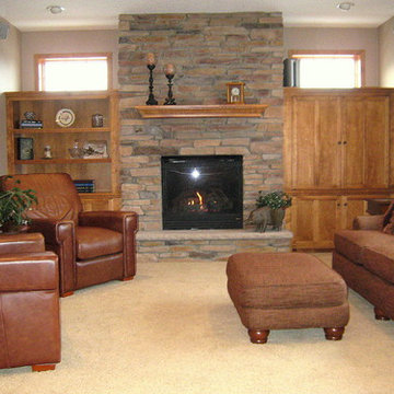Home Staging - occupied house in Victoria, MN - Jan. 2014