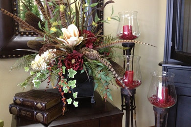 Home Staging With Floral Accent Pieces
