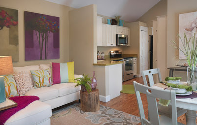 Houzz Tour: Comfy and Cozy in 630 Square Feet