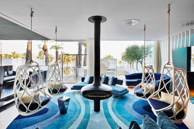 Living room - modern living room idea in Barcelona