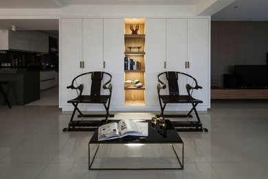 Living room - modern living room idea in Singapore