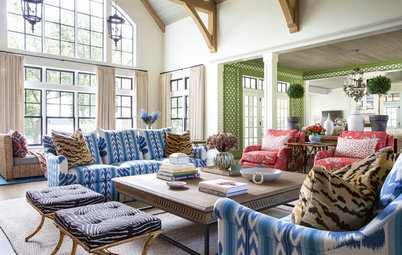 Houzz Tour: A Lake Retreat in Living Color