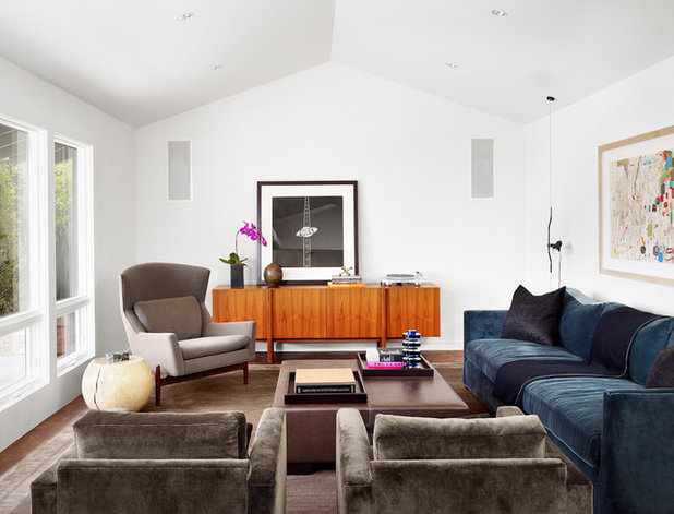 Contemporary Living Room by Mark Ashby Design