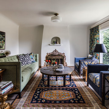 Hoyt Street Tudor: Living Room
