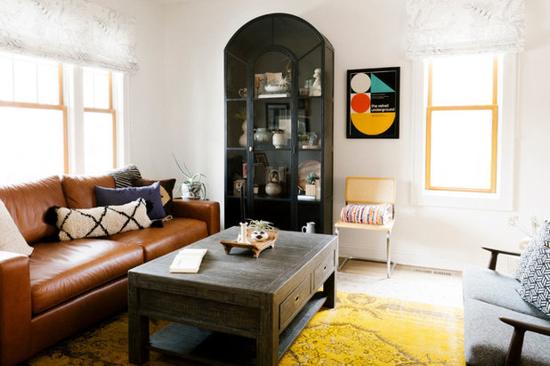 Scandinavian Living Room by Tchotchkes Design Studio