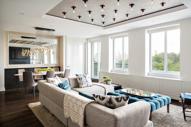 Contemporary Living Room by Rob Stuart Interiors