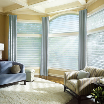 Hunter Douglas Eclectic Window Treatments and Draperies