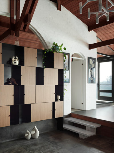 Midcentury Living Room by Dieppe Design