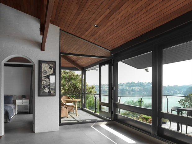 Midcentury Living Room by Dieppe Design