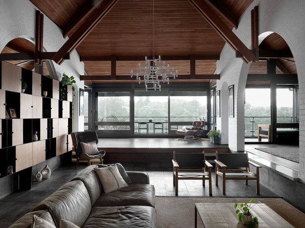 Contemporary Living Room by Dieppe Design