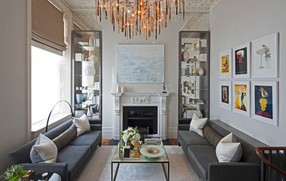 Houzz Tour: A Period Apartment With Bold Artworks and a Modern Vibe