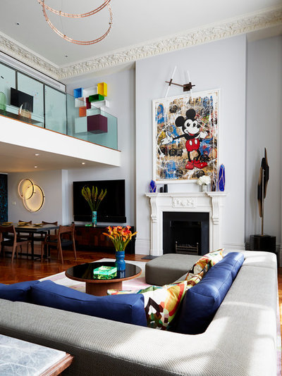 Contemporary Living Room by Violet & George
