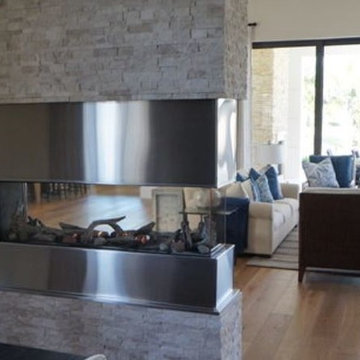 Indoor Contemporary Fireplaces