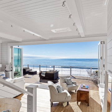 Indoor/Outdoor Livings on Monterey Bay with AG Millworks Folding Glass Walls