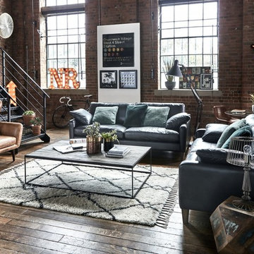 Industrial Ambition | Industrial-Inspired Living Room Furniture