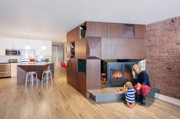 Contemporary Living Room by MODU