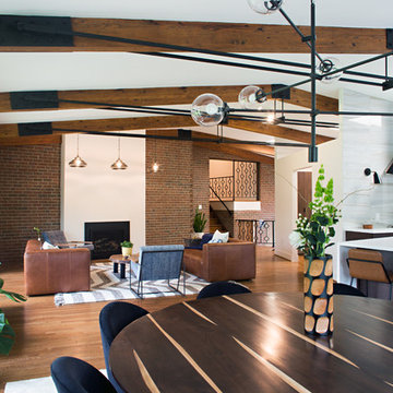 Inspired Houzz: An Open Floor Plan Updates a Midcentury Home