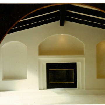 Interior arches throughout a house