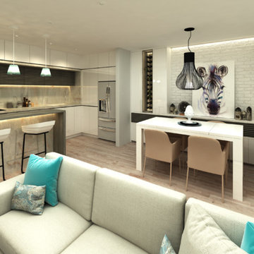 Interior design - Apartment Stepa Stepanovic