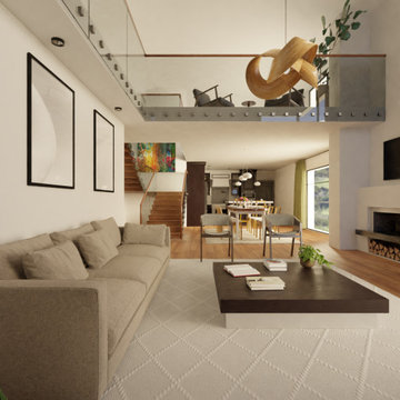 Interior design for a modern family