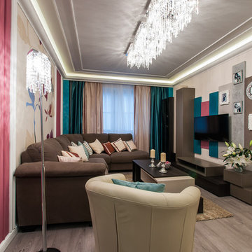 Interior design project on Russian TV TNT channel («PRODUCER»)