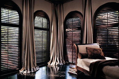 Interior Wood Shutters - Stained