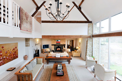 Photo of a country living room in Oxfordshire.