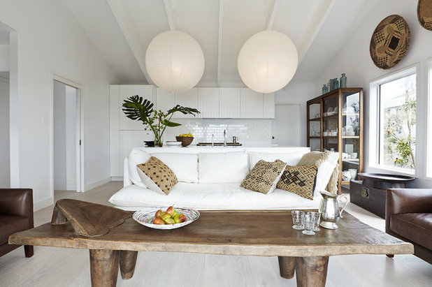 Scandinavian Living Room by Michael Wickham Photography