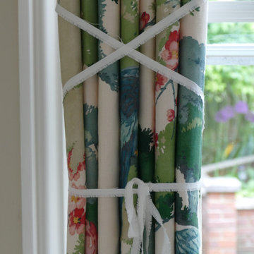 Interlined Curtains using Linwood Jungle Jive