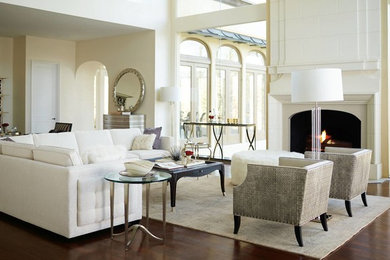 Inspiration for a living room remodel in Miami