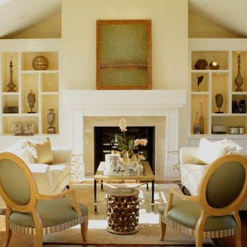 J HETTINGER INTERIORS:  LIVING ROOMS