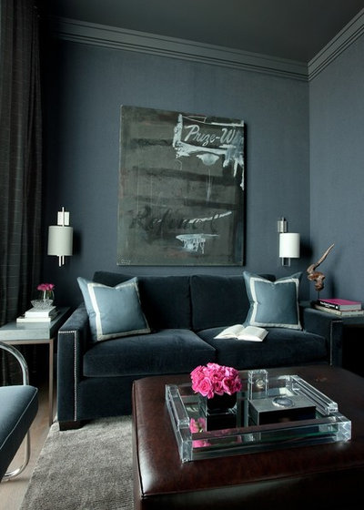Transitional Living Room by Jamesthomas Interiors