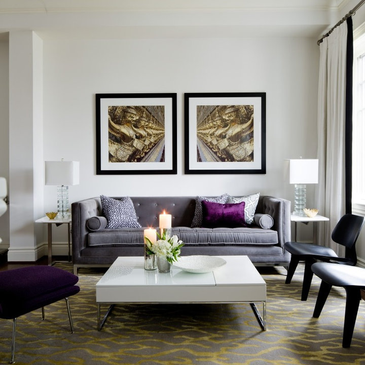Purple Accent Wall - Photos & Ideas | Houzz