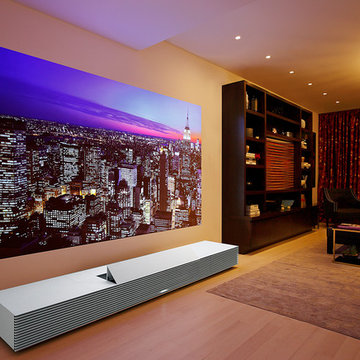 "Jazz Lounge" designed by Campion Platt for Sony 4K Ultra Short Throw Projector