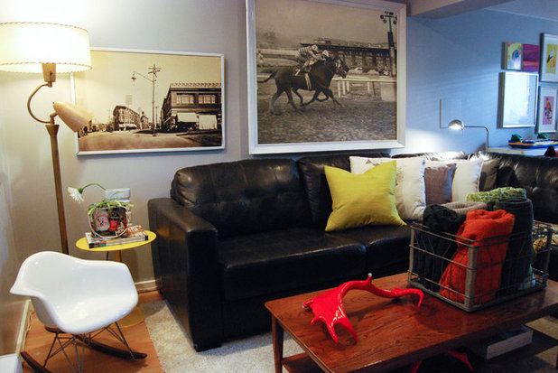 Eclectic Living Room by Megan Buchanan