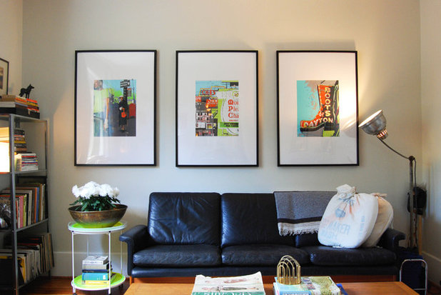 Eclectic Living Room by Megan Buchanan