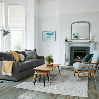 Transitional Living Room by John Lewis & Partners