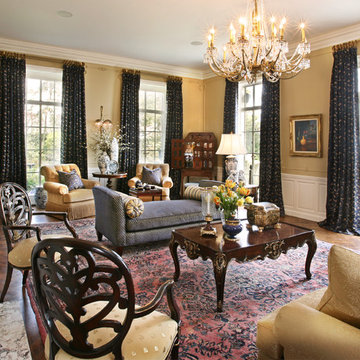 Junior League of Detroit's Grosse Pointe Showhouse - Formal Living Room (2010)