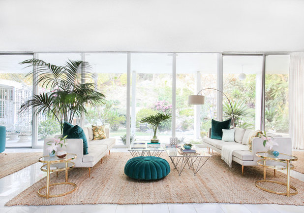 Beach Style Living Room by Homepolish
