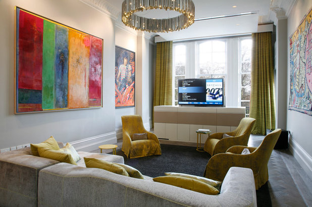 Contemporary Living Room by Morph Interior Ltd