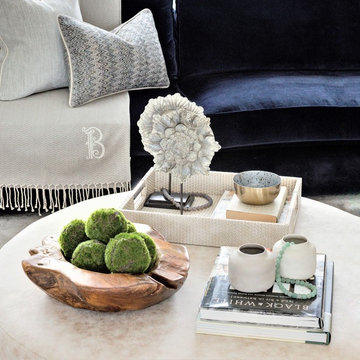 Kensington Penthouse - Living Area Coffee Table Styling