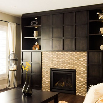 Kilworth Modern Fireplace Built-in