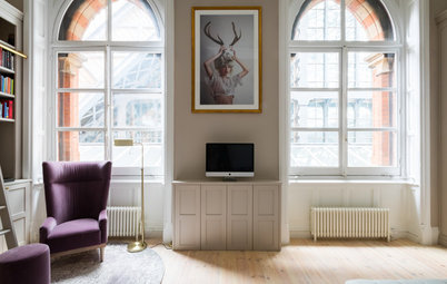 Houzz Tour: Jewel Tones Bring Out the Grandeur of a London Flat