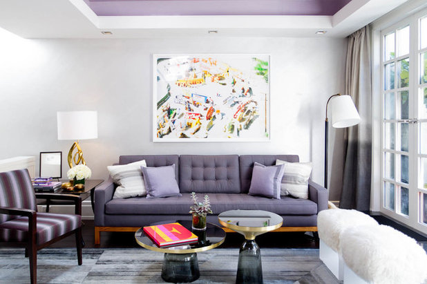 Contemporary Living Room by Rikki Snyder